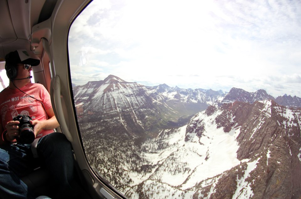 helicopter tours glacier national park